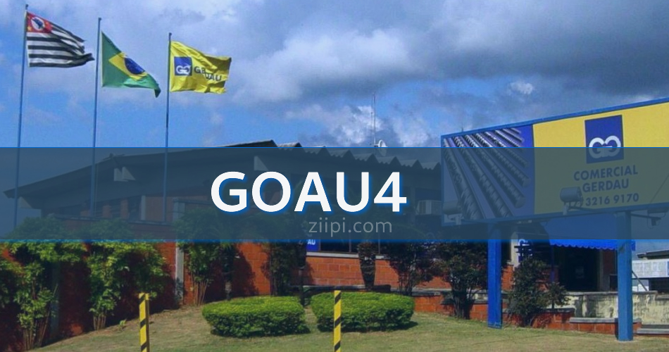 GOAU4 - Ações da Metalurgica Gerdau