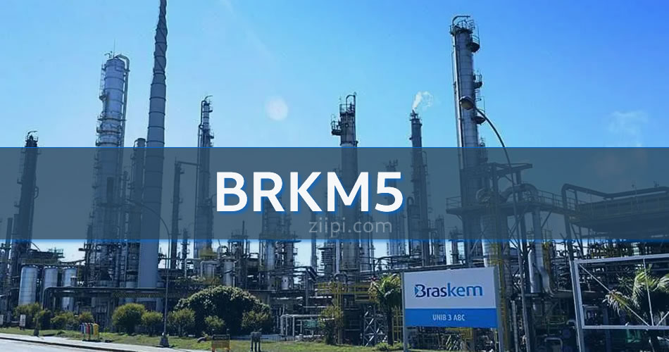 BRKM5 - Ações da Braskem