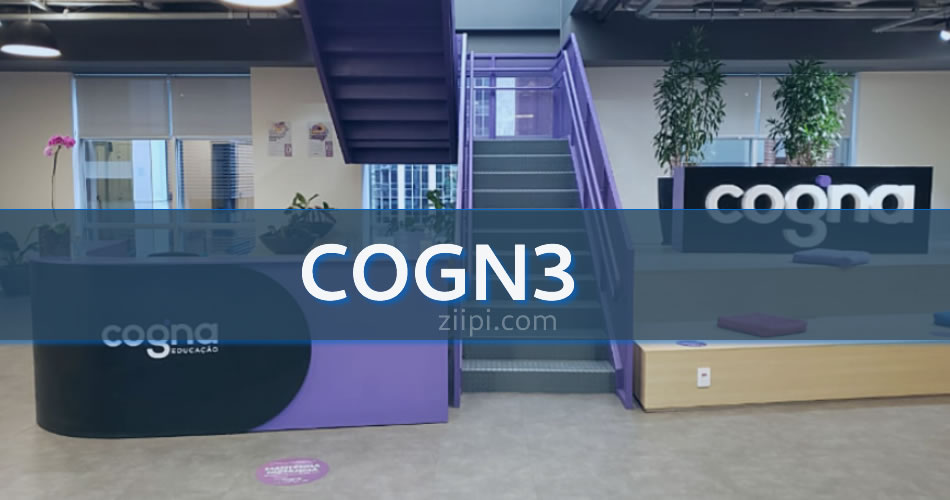 COGN3 - Acões da Cogna