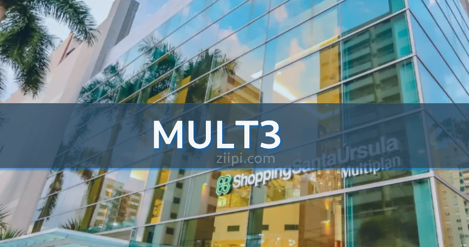 MULT3 - Ações da Multiplan