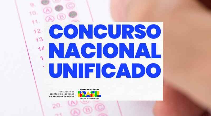 Concurso Nacional Unificado Já Está Disponível