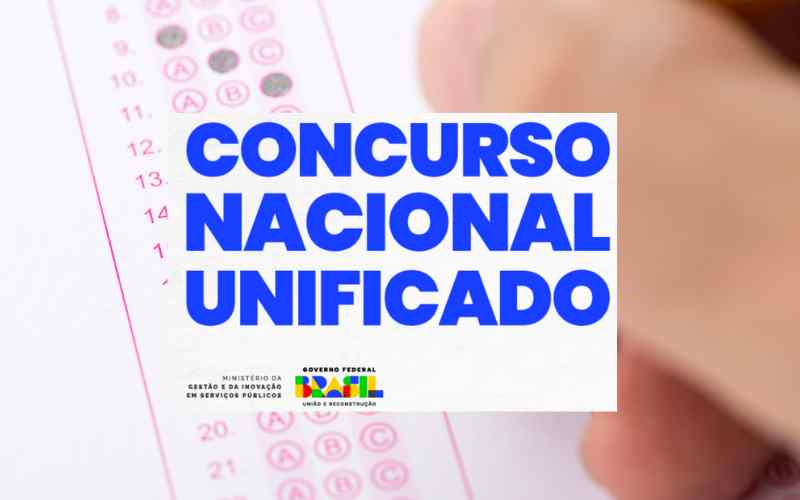 Concurso Nacional Unificado Já Está Disponível 2024