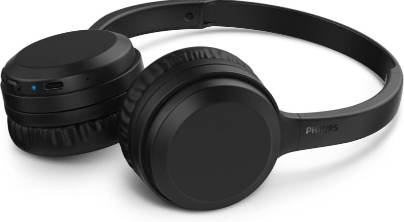 Headphone Philips Bluetooth On-Ear com Microfone e Energia para 15 horas