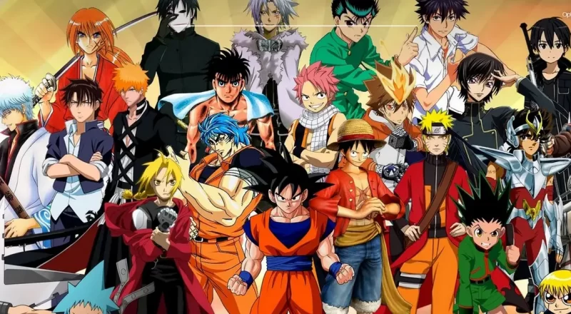 10 Personagens Masculinos de Animes: Os Melhores Animes