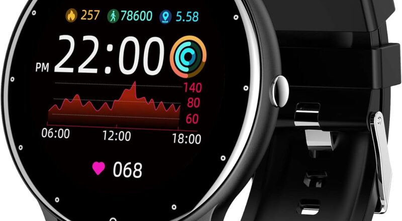 Smartwatch Relógio Inteligente: Tela Full Touch 1.28″ Resistente à Água