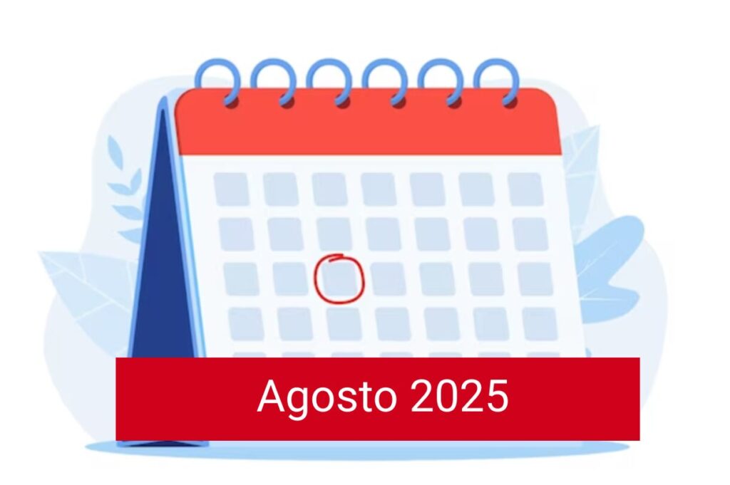 Calendário de Agosto de 2025: Datas Comemorativas, Feriados e Lua