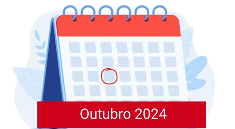 Calendário de Outubro de 2024: Datas Comemorativas, Feriados e Lua