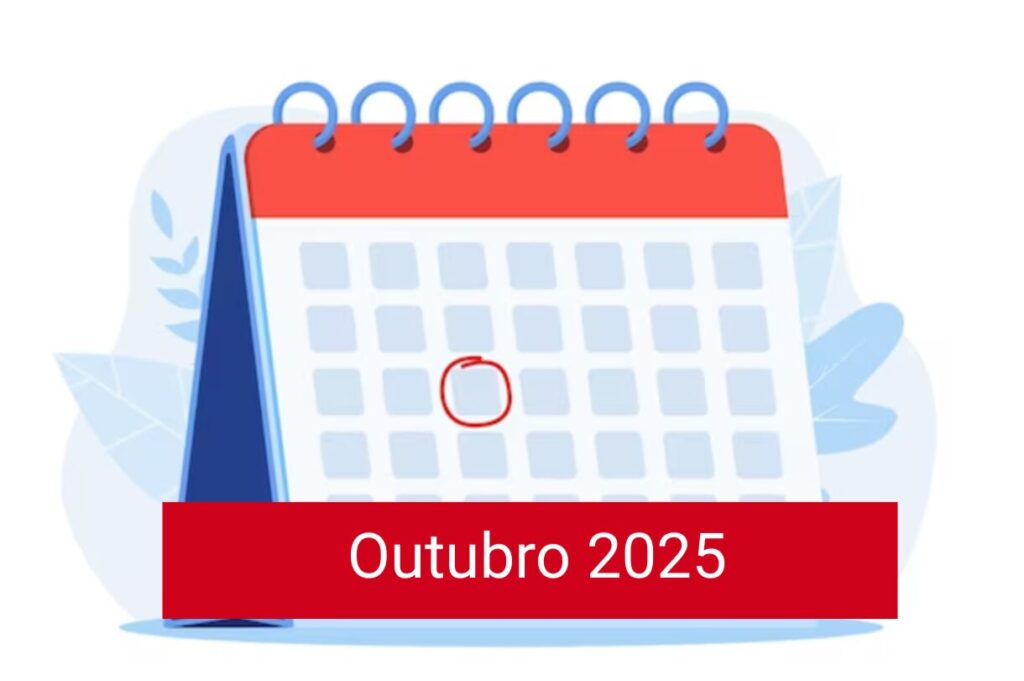 Calendário de Outubro de 2025: Datas Comemorativas, Feriados e Lua