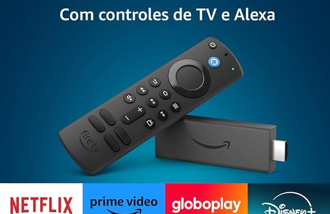 Fire TV Stick: Controle Remoto por Voz com Alexa Full HD